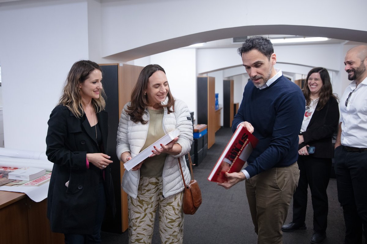 🇧🇷 Recibimos a la presidenta del Teatro Municipal de Río de Janeiro, Clara Paulino.

🤝 Nuevas oportunidades de intercambio.