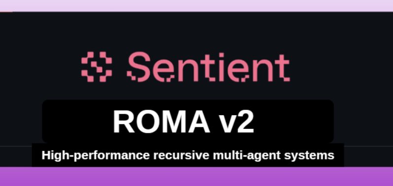 Last week, the team at <a href="/SentientAGI/">Sentient</a> released ROMA v0.2.0, and it’s a big step forward in how AI agents think and work together.

Here’s what’s new (and why it matters)

⏩ Recursive Thinking , Like Humans Do
We don’t solve problems in one go, we think, revise, and try again.