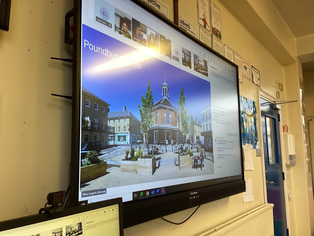 HolyChildPSBel's tweet image. P6C took part in an online STEM workshop with architect, Olivia and engineer, Fionnuala to discuss plans for their future house and town. 
#SharingCaringLearning #STEM #STEAM @SentinusNI
