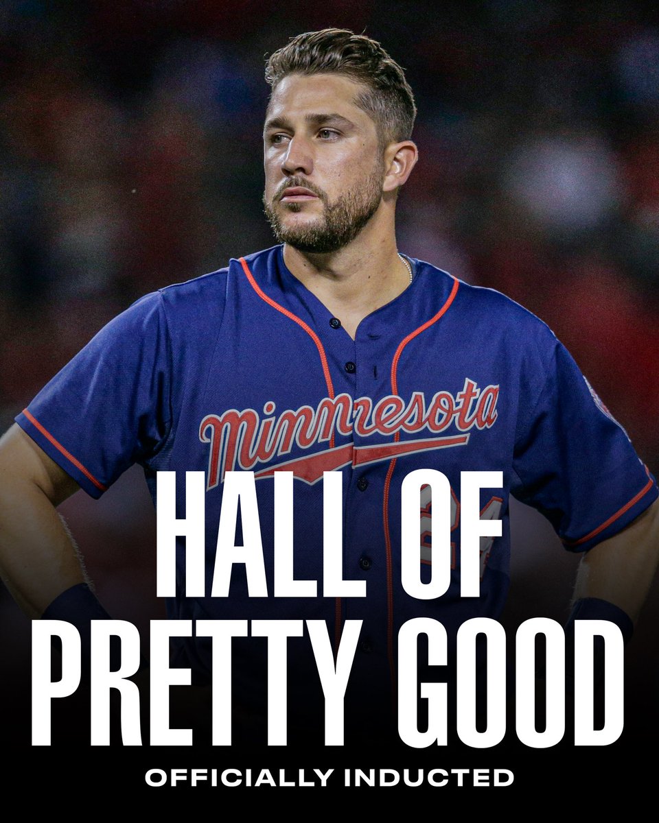With the exact requirement of 65% of the votes in his favor, Trevor Plouffe has been inducted into the Hall of Pretty Good <a href="/hallofgoodpod/">MLB Hall of Pretty Good</a>