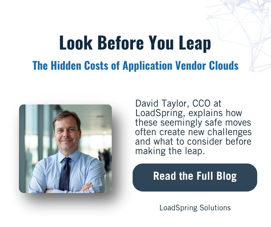 LoadSpring's tweet image. Many teams plan to move project controls apps to vendor clouds—it sounds logical but often deepens silos and limits visibility. LoadSpring CCO David Taylor explains why and what to weigh before you leap.

👉 Read more: hubs.ly/Q03S29DM0
 #LoadSpring #CloudStrategy