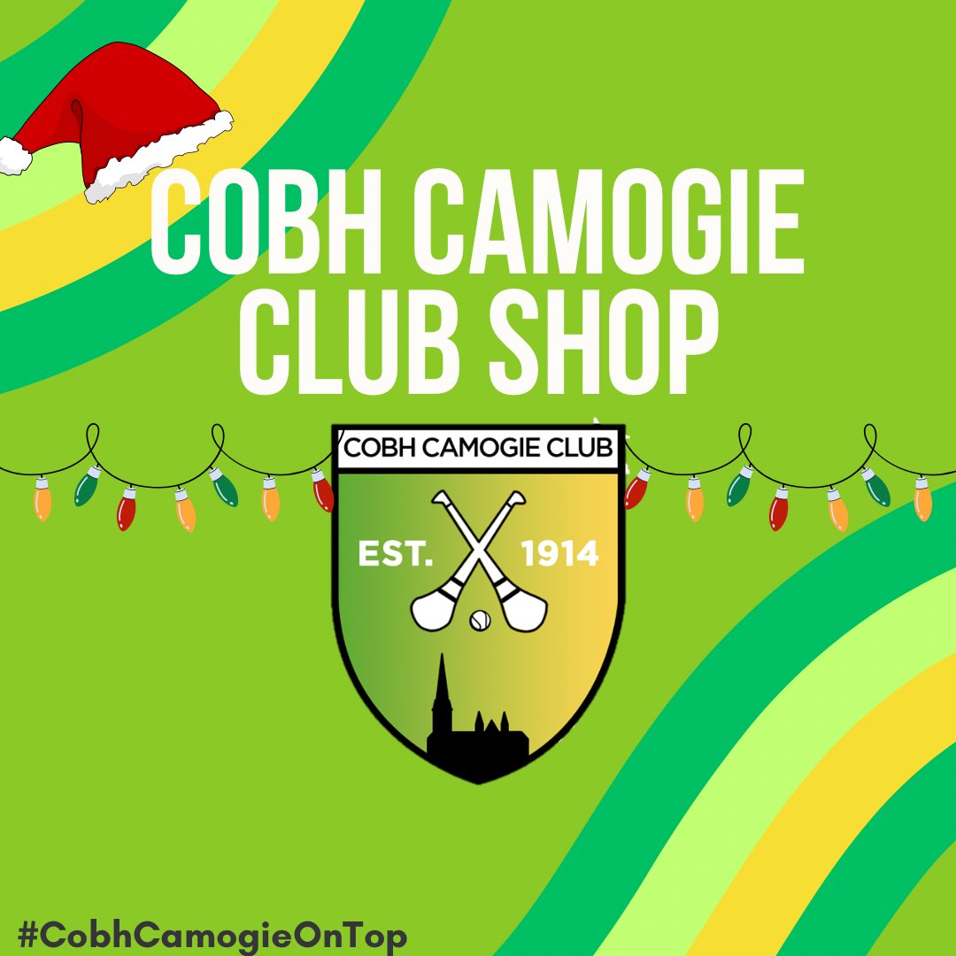 A reminder that our club shop is ready and waiting to get you sorted for the winter months! 

The ONLY place to get your Cobh Camogie gear! 

Be sure to check it out! #cobhcamogieontop

masita.ie/collections/co…
