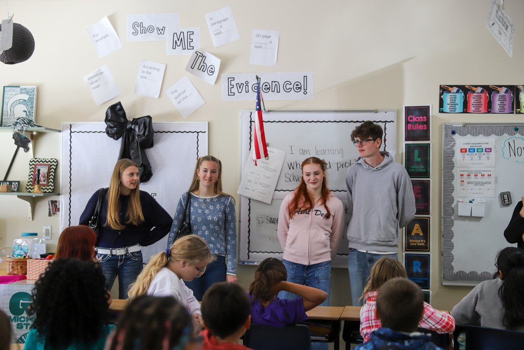 Students &amp; teachers from Erfurt, Germany are visiting Bowling Green through the German American Partnership Program. Today they are spending the day at T.C. Cherry. Thanks to BGHS Teacher Dr. Ferrel Rose for leading the 10th exchange in this 25-year partnership!