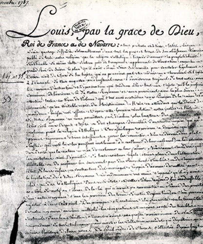 CorbeauDlicieux's tweet photo. C'était il y a 238 ans: le 7 novembre 1787, Louis XVI signe l'Edit de Versailles qui accorde un État civil aux non-catholiques (protestants et juifs). Inspiré par des philosophes de l'époque, il précède de deux ans la liberté de culte accordée par la Déclaration des droits de l'Homme et du citoyen.