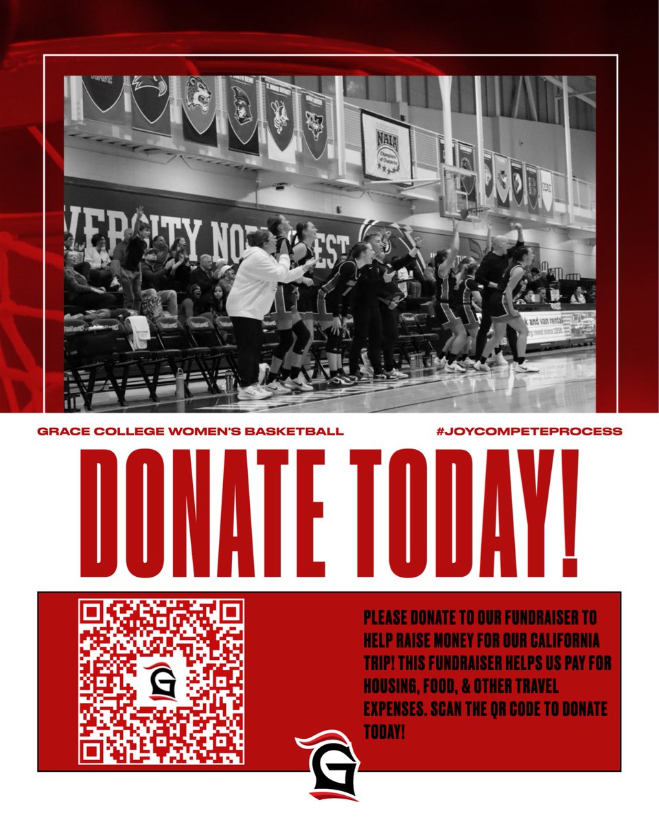 December isn’t far away! That means we’ll be flying out to California in a little over a month. It’s not too late to donate to our fundraiser! Every little bit helps! Scan the QR code or click the link below to donate today! 

org.eteamsponsor.com/ETS/supportUs/…

#JoyCompeteProcess