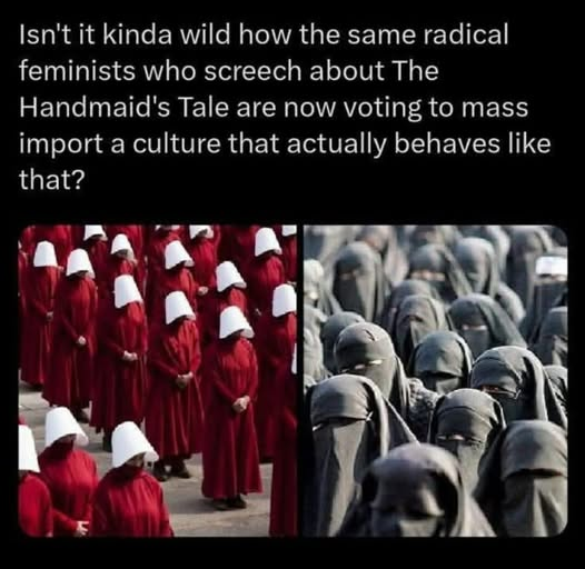 patheticprogres's tweet image. New York claims to be afraid of MAGA but votes for this Islamist bullcrap. Hypocrisy in the highest order. #Mamdani