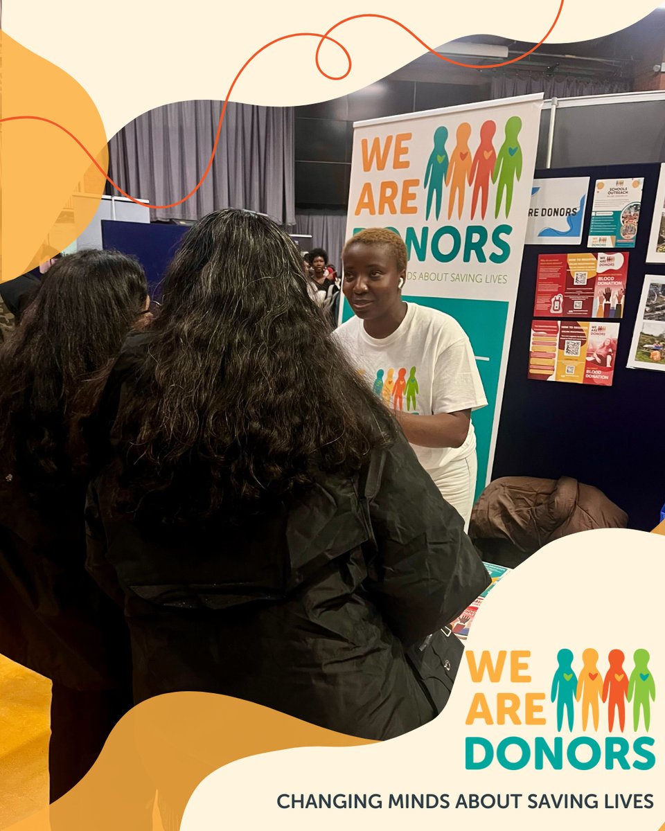 Big love to everyone who stopped by our SU stall! 💜

📩 30+ emails collected
🩸 8 registered as blood donors
🙌 Plus a special guest who used their workplace volunteering day to support our mission!
Join us 👉 wearedonors.org/get-involved
#WeAreDonorsUK #BloodDonation #OrganDonation