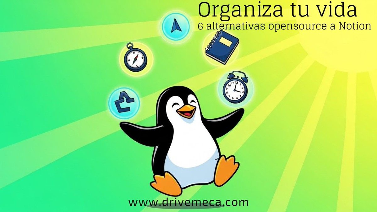 drivemeca's tweet image. Organízate: 6 alternativas #opensource a #Notion buff.ly/Dr8RUMD