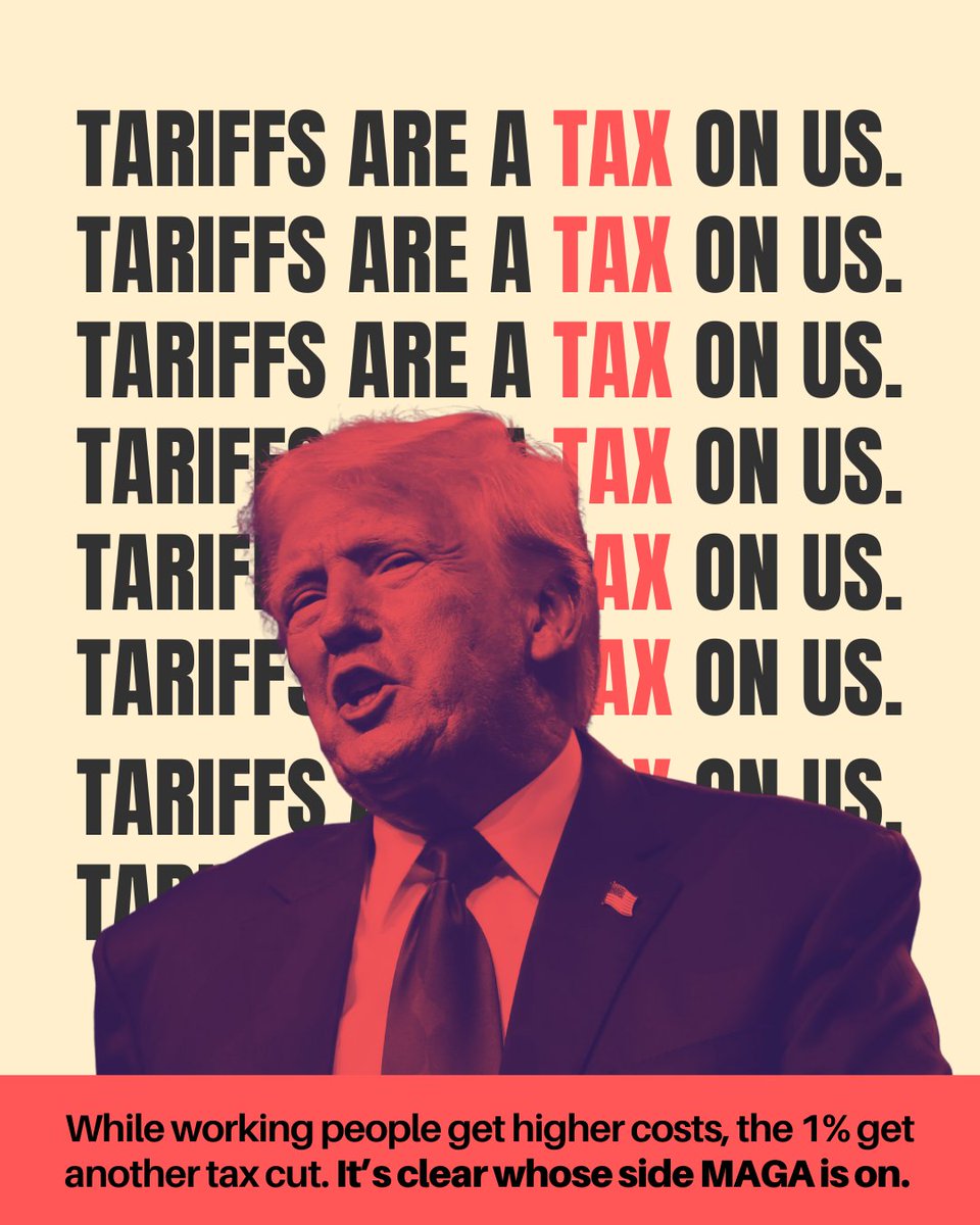 WImegaphone's tweet image. Without swift action, everyday Wisconsinites will face higher costs, &amp;amp; small businesses across the U.S. could be forced into bankruptcy because of Trump’s tariffs.

But WI Republicans like Tom Tiffany refuse to act.

Demand immediate solutions at 202-224-3121.

@ForOurFutureWI