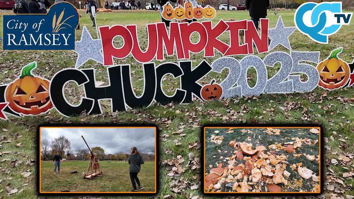 The city of Ramsey hosted their second annual pumpkin chuck event last weekend at Elmcrest park.

#qctv #pumpkin #trebuchet

youtu.be/vt-woXclXIY