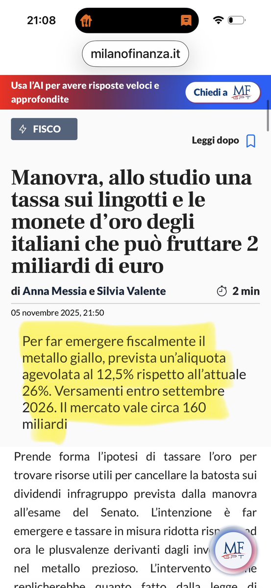 In realtà è un agevolazione rispetto alla norma attuale