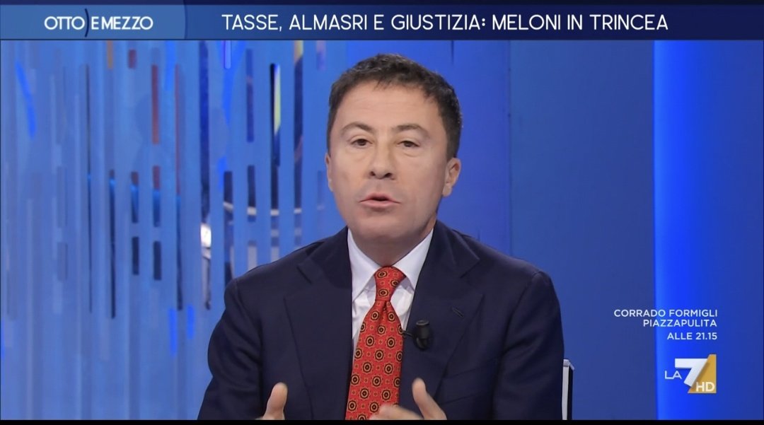 stefarussnaples's tweet photo. #ottoemezzo Bocchino e Renzi che fanno finta di beccarsi ... #chetenerezza https://t.co/pSsPWPMhg5