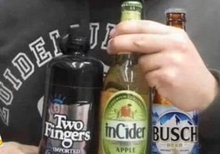 Just been kicked out of the local offy 
No sense of humour some folk