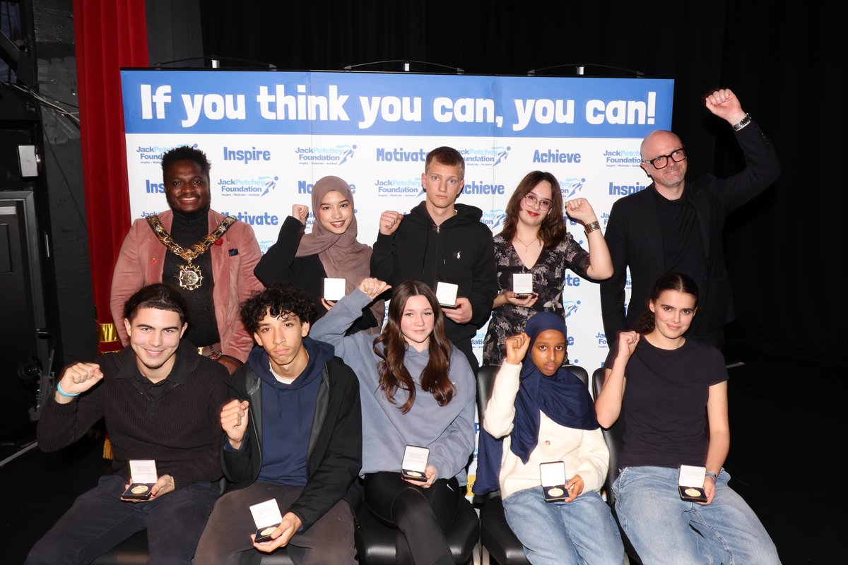 We celebrated our 9 <a href="/JPFoundation/">Jack Petchey Fdn</a> award winners from the 2024-2025 academic year on Tuesday evening at <a href="/ShawTheatreLDN/">Shaw Theatre</a>. The students are pictured with Tim Cosh, the youth integrated services lead for Camden and the Mayor of Camden <a href="/EddieHanson/">Cllr Eddie Hanson - MBA, BSc</a>.