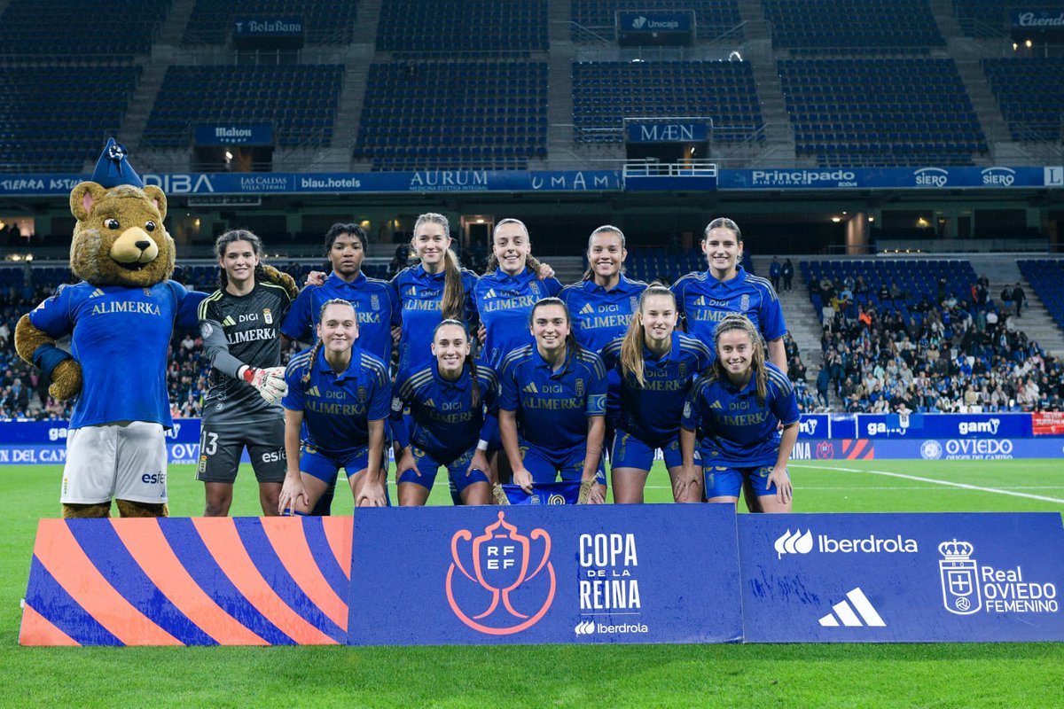 ✅ Nuestro XI

<a href="/RealOviedoFem/">Real Oviedo Femenino</a> 0
<a href="/SevillaFC_Fem/">Sevilla FC Femenino</a> 0

📺 <a href="/teledeporte/">Teledeporte</a> 

#CopadelaReinaIberdrola
#RealOviedoFemenino 🔵⚪️