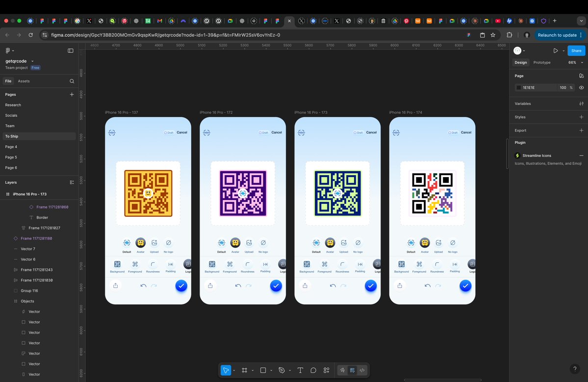 Trying to see how far these codes can go before they lose legibility

its really wonderful how they work under the hood