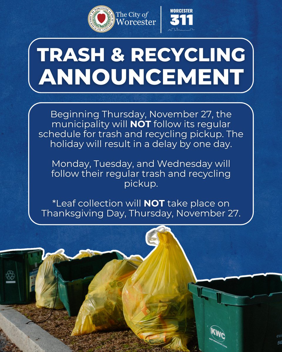 Worcester 311 tweet media