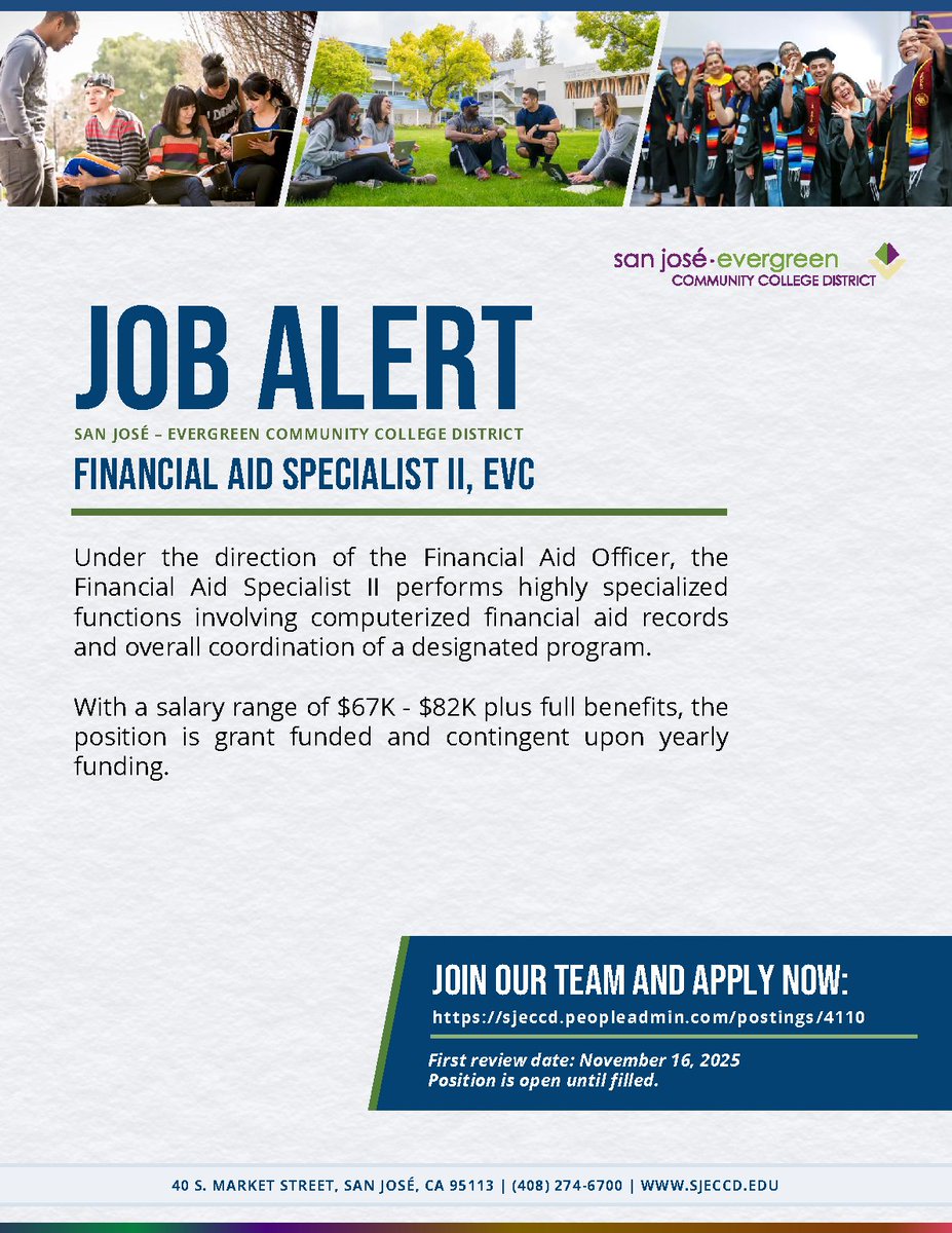 San José - Evergreen Community College District tweet media