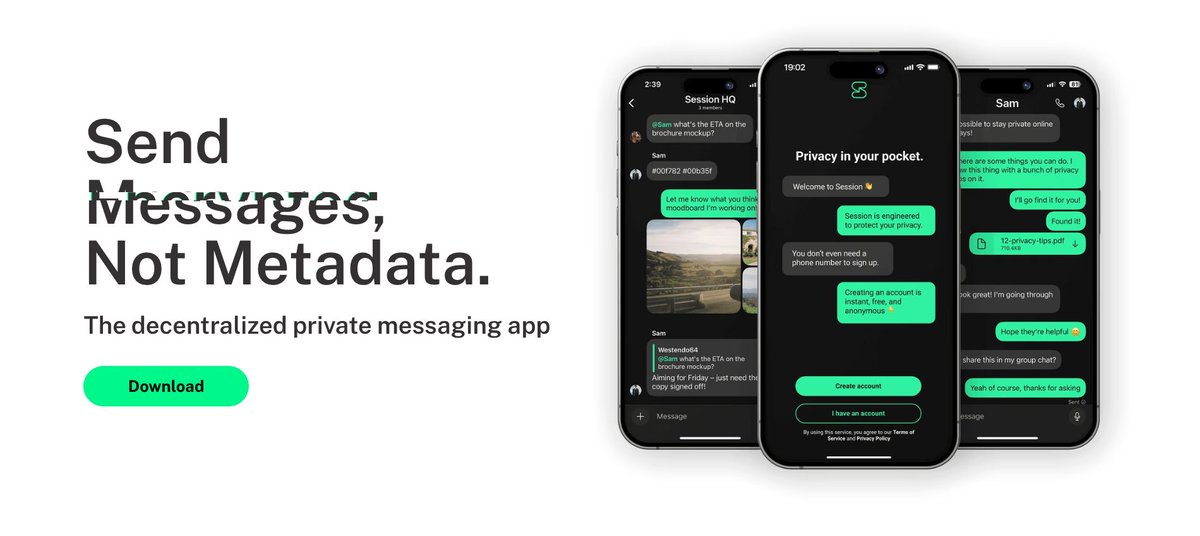 socialtic's tweet image. #SeguridadDigital

@session_app es una herramienta te permite tener comunicaciones y chats seguros sin necesidad de dar #DatosPersonales.💯

🚨Además también incorpora el protocolo #Tor en sus comunicaciones para mayor anonimato.

¿La conocías? 🤓👇
getsession.org