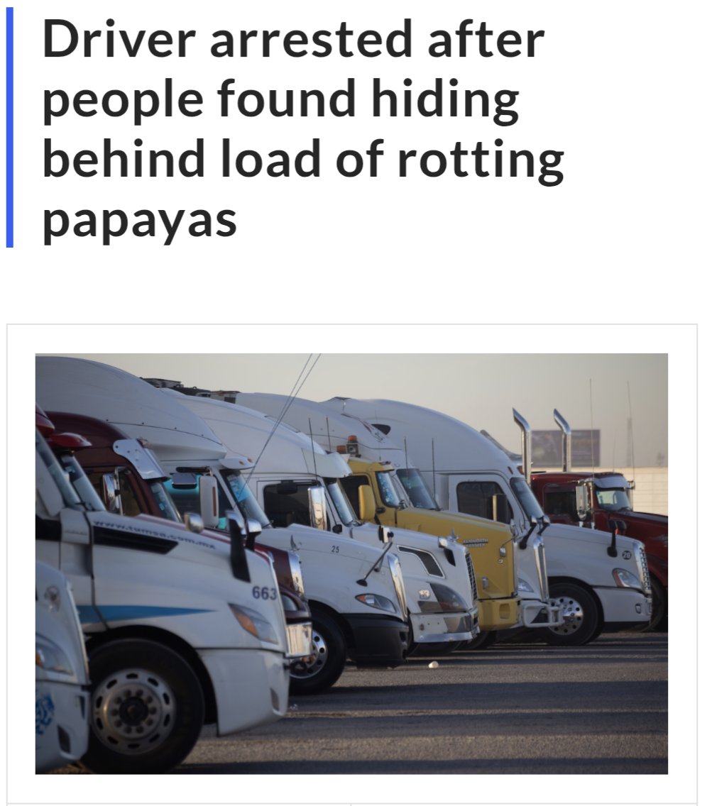 ColeLogistics's tweet photo. Hernandez has already appeared in Corpus Christi federal court, and is currently being held without bond.

#dot #truckdriver #driver #stonecolelogistics #cdl #transport #carrier #safety #cargo #texas #mexico #border #trailer #truck #fruit #no #arrest #patrol #illegal https://t.co/JXXEGM5GEZ