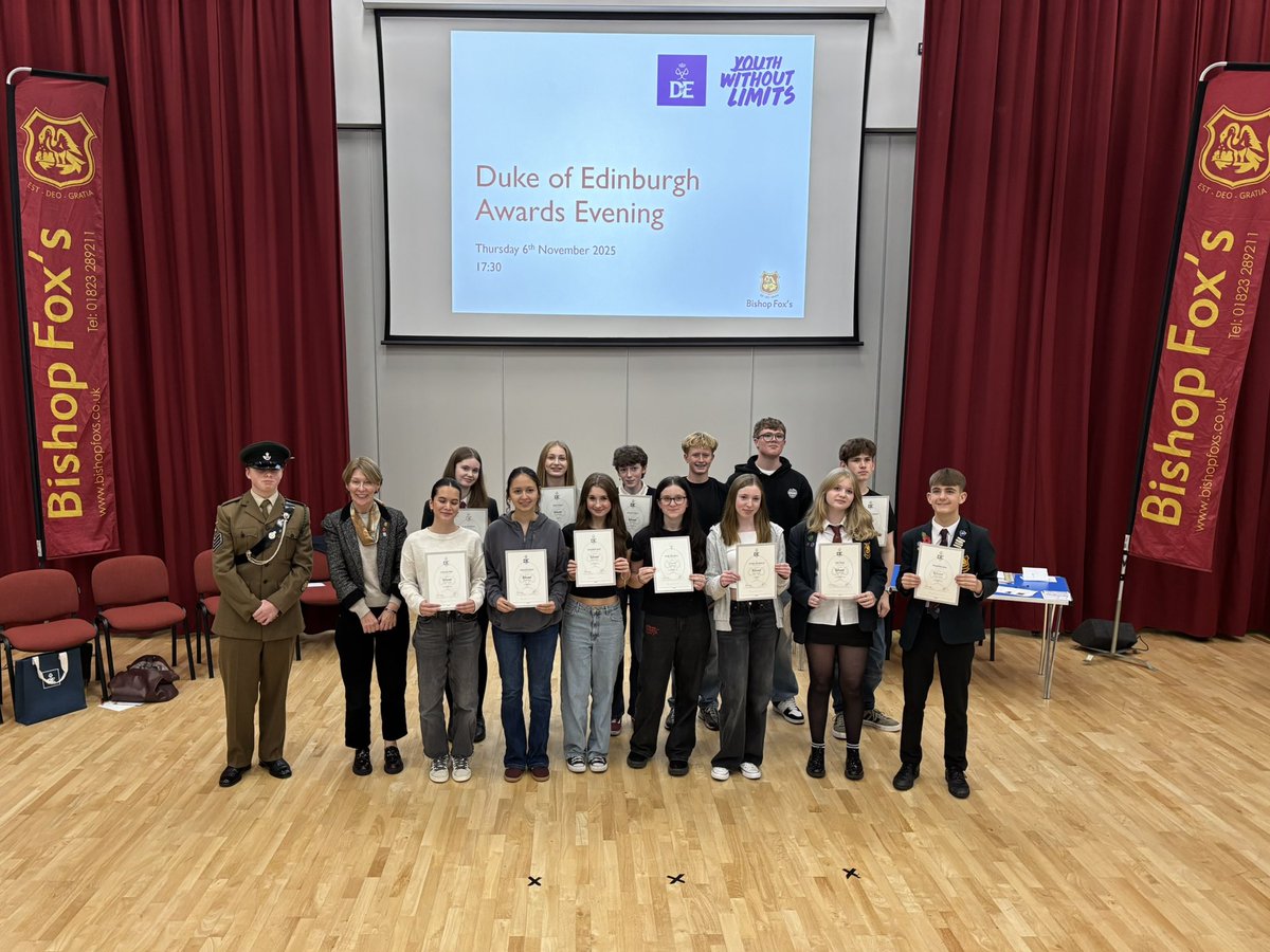 Somerset DofE tweet media