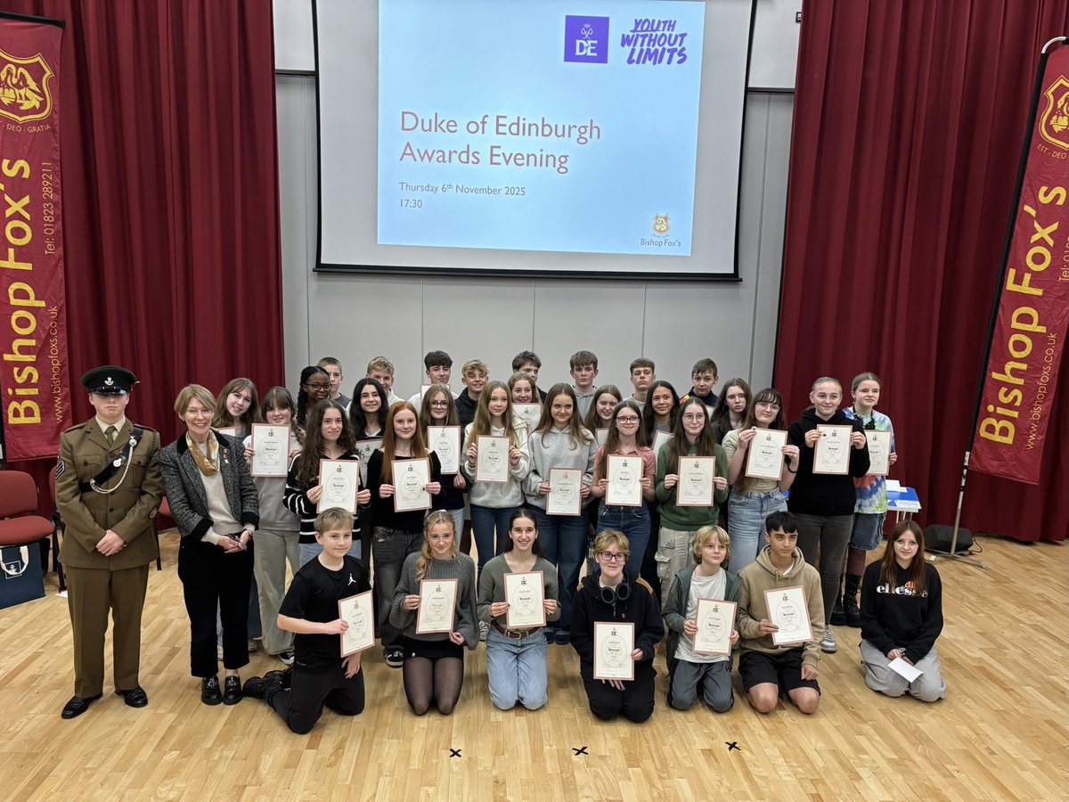 Somerset DofE tweet media