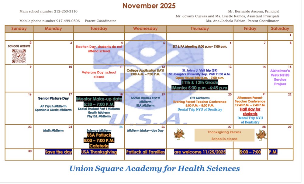 Union Square Academy for Health Sciences tweet media