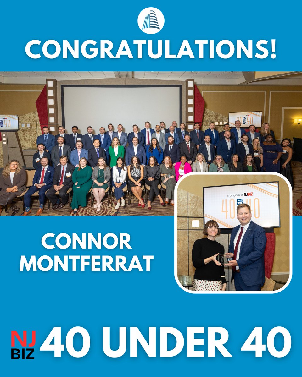 🎉Otteau Group is proud to celebrate Connor’s recognition as one of NJBIZ’s 40 Under 40 honorees. This award highlights Connor’s leadership, innovation, and commitment to excellence in the real estate industry.

👏 Join us in congratulating Connor on this incredible achievement!