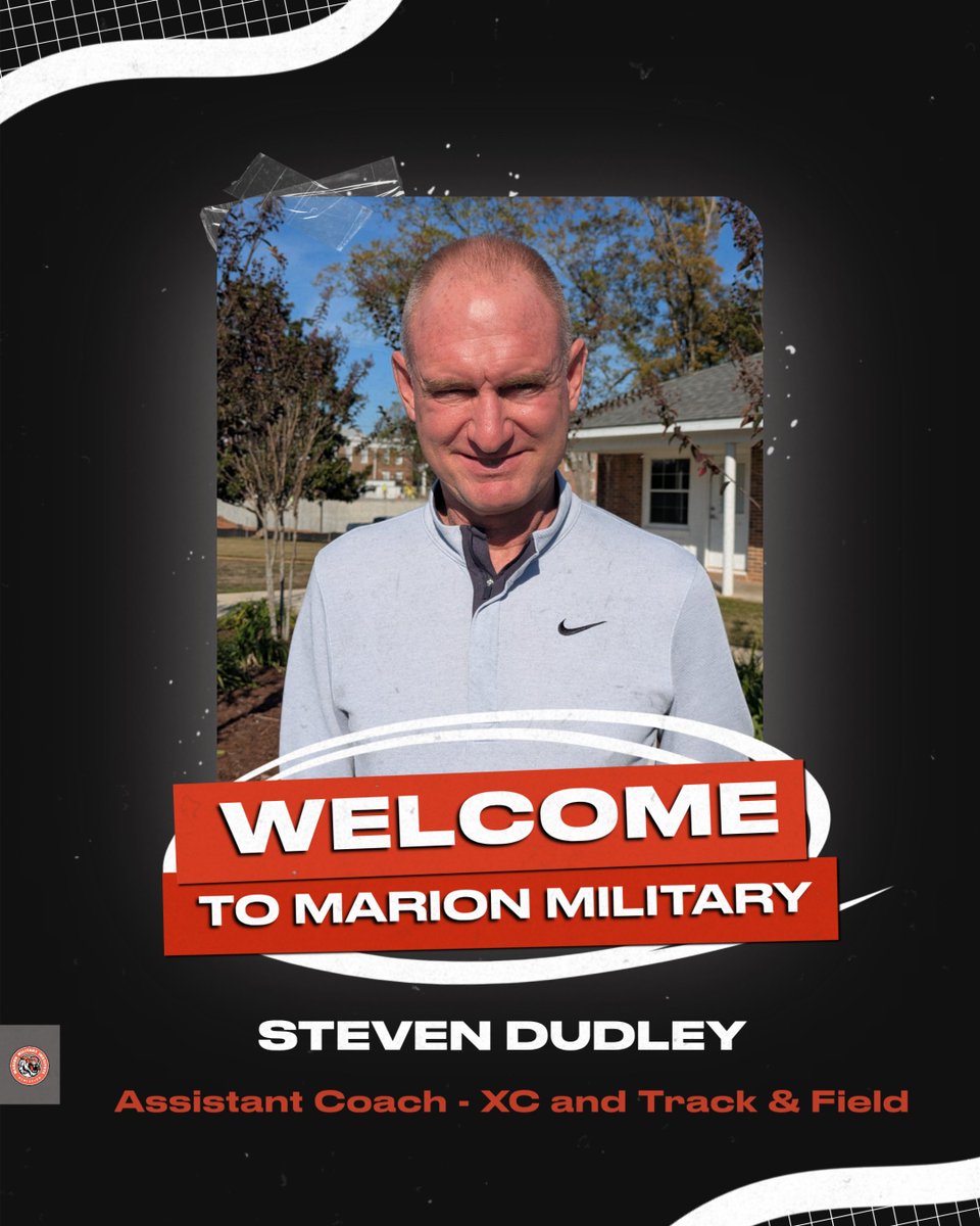 admivey's tweet photo. The Marion Military Institute Athletic Department welcomes Coach Dudley to the MMI Tiger family! https://t.co/POgnTq8YzZ
