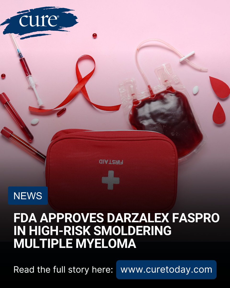 The FDA approved Darzalex Faspro for the treatment of adults with high-risk smoldering multiple myeloma. #MultipleMyeloma

Read more here: hubs.li/Q03S55xq0