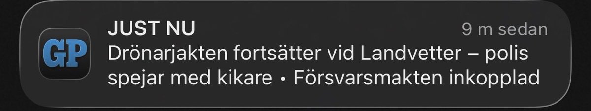 Sverige är under attack….