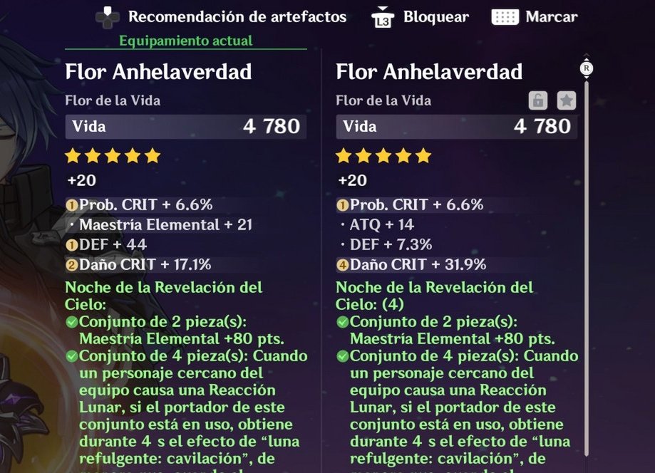 WTF gracias Hoyo, subí la flor sin esperar nada bueno, y que linda mejora se acaba de llevar mi Flins 🤩