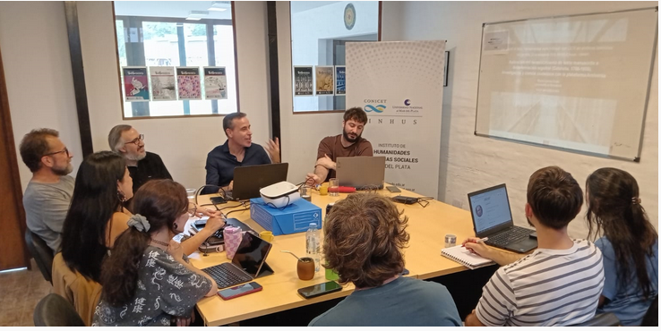 El 23/10 se llevó a cabo un Panel coordinado por <a href="/SilGFerreyra/">Silvana Ferreyra</a> sobre herramientas de OCR aplicadas a documentos históricos. En el marco del  proyecto <a href="/ProyectoPortADa/">Proyecto PortADa</a> financiado por la Unión Europea,  expusieron especialistas de Argentina y España. inhus.conicet.gov.ar/del-papel-al-d…