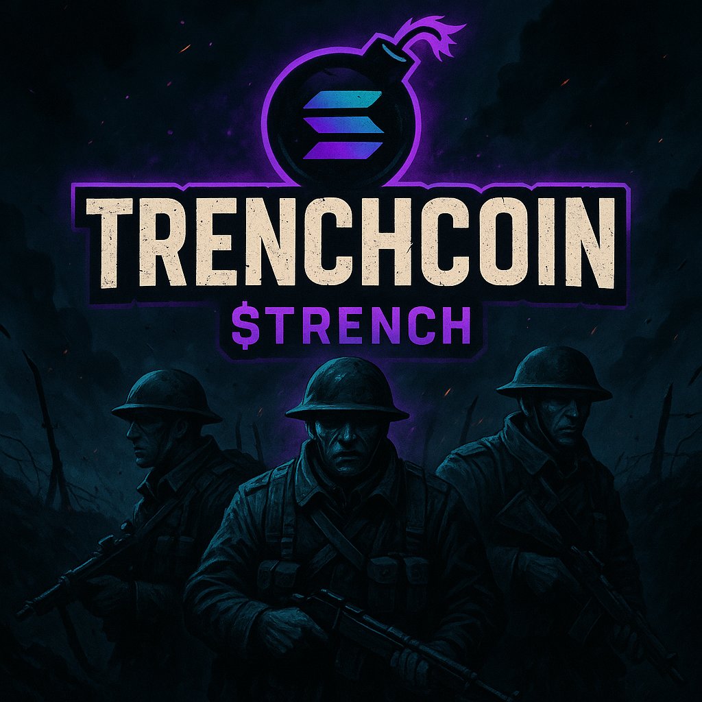 babbyether's tweet photo. The Solana meme war left the field empty.
Telegrams dead. Influencers gone.
Only the real ones stayed in the trenches.

Welcome to $TRENCH.
Down 90% but never out.

#Solana #Crypto #MemeCoin #TRENCH https://t.co/eP4frpQJel