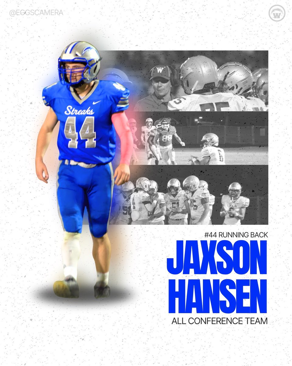 Beyond excited to say I’ve been nominated to be apart of the kishwaukee river all-conference team.