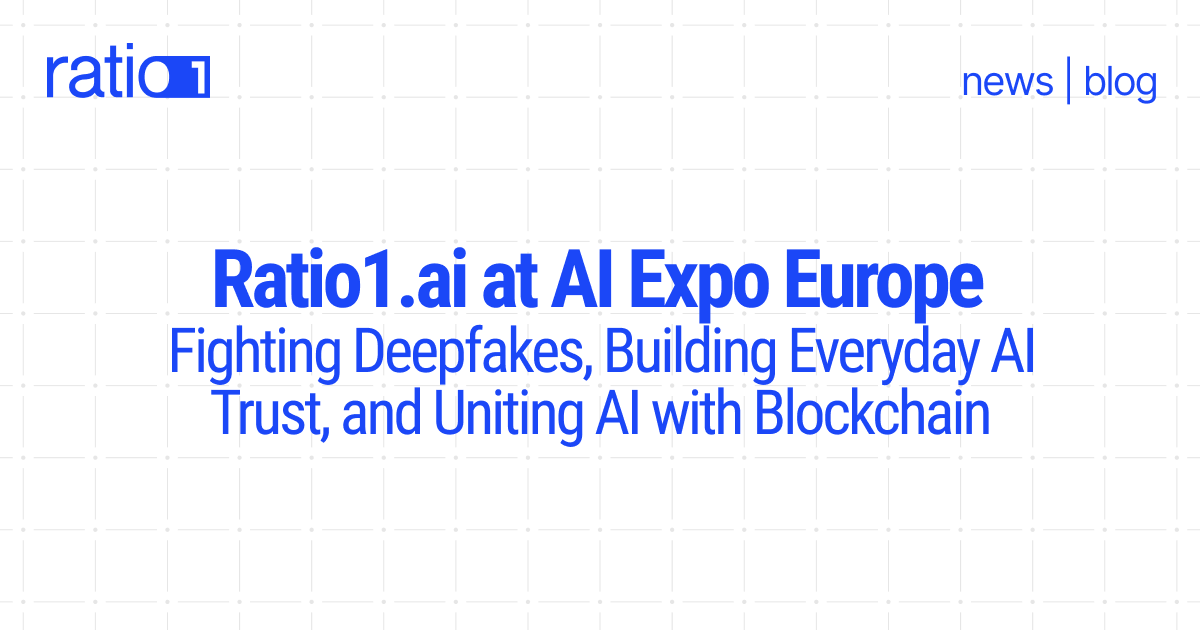 From fighting fakes to building trust - AI Expo Europe 2025 was a glimpse into AI’s future. 

Our founder <a href="/AIDamian/">Andrei Ionut Damian</a> joined panels on deepfakes, everyday AI trust, and the fusion of AI + blockchain.

See how Ratio1 is shaping a more authentic, accountable AI future 👇