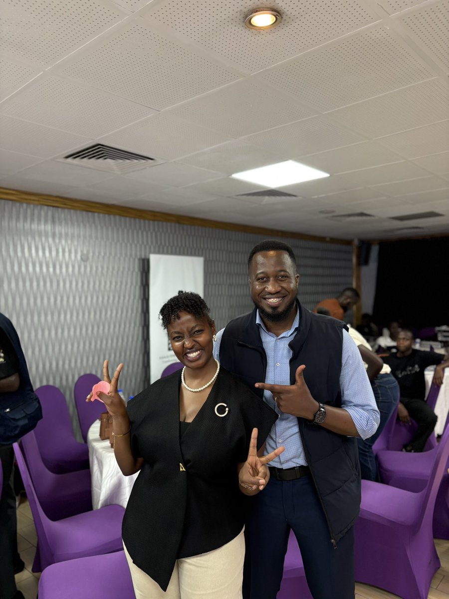 Today, I had the honour of co-hosting the Cleanette Launch &amp; Fundraiser; Uganda’s first-ever sanitary pad dispenser and vending machine program, alongside the incredible <a href="/UncleMarkUganda/">Uncle Mark</a>.

This initiative represents more than innovation; it’s a bold step toward menstrual justice,
