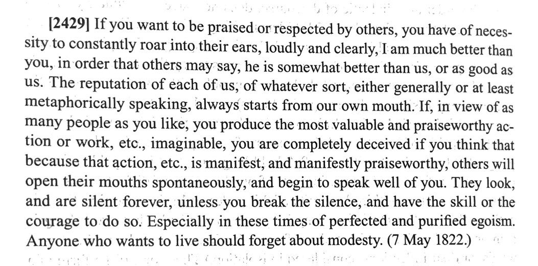 “…roar into their ears…” (Leopardi)