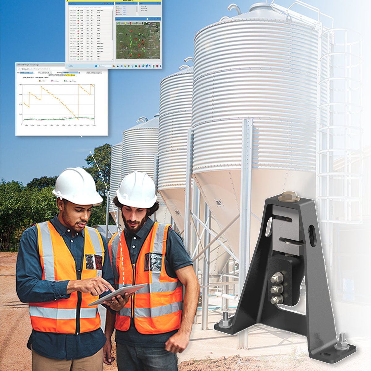 binmasterusa's tweet image. Read how load cells optimize inventory in this NEW article featured in @PowderBulkSolid! BinTrac® offers processors &amp;amp; livestock producers real-time weight data to improve operations &amp;amp; make every pound of bulk materials count. okt.to/LY3qfz 🤩 #SmartInventory #LoadCells