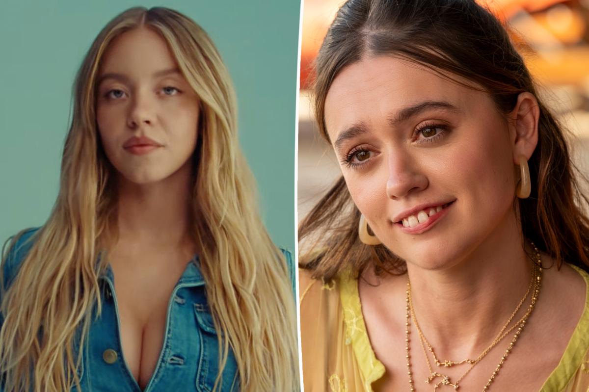 nypost's tweet image. Aimee Lou Wood takes dig at fellow ‘White Lotus’ star Sydney Sweeney over American Eagle jeans ad trib.al/FnDKill