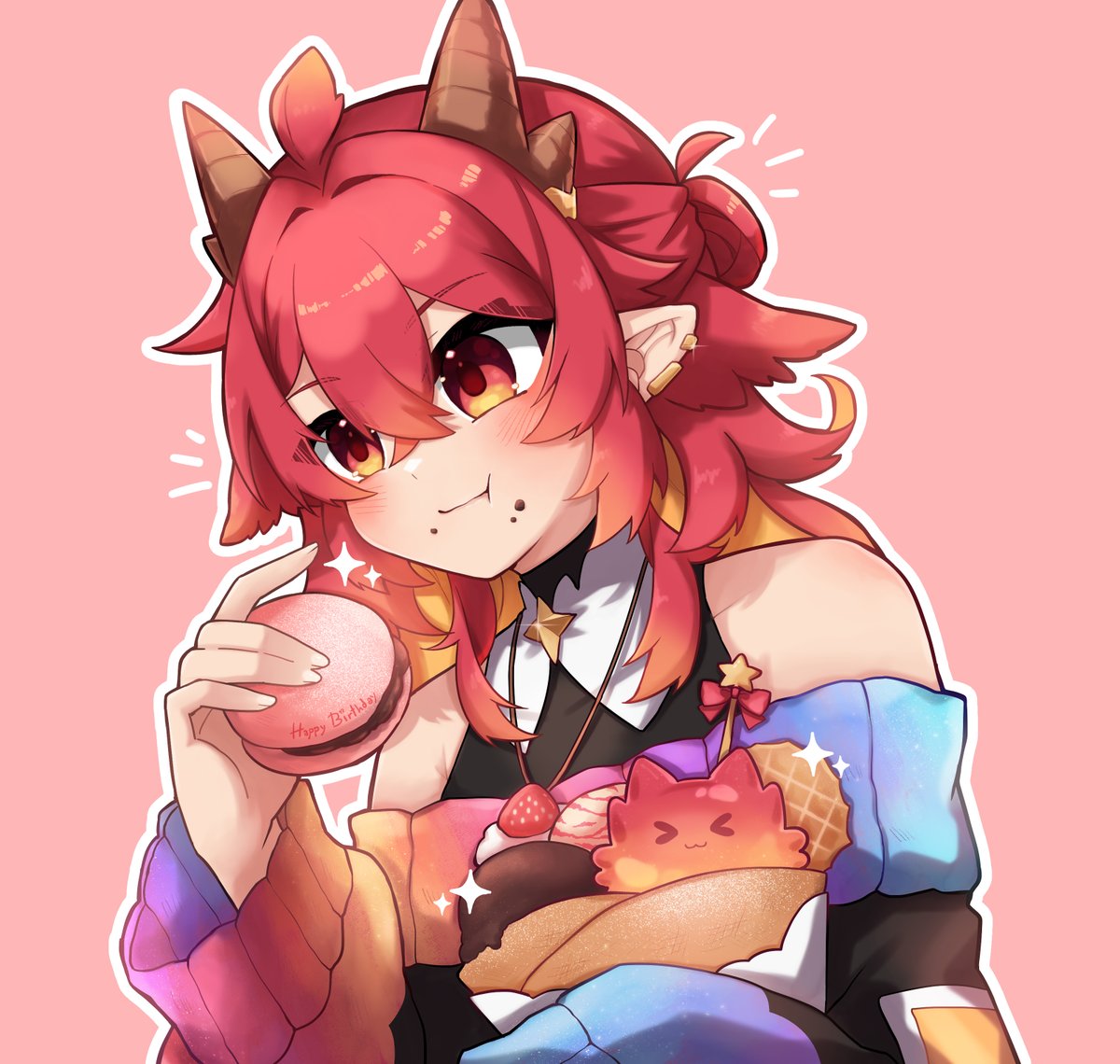 ✨Happy Birthday to me🎂✨7/11
ถึงเหล่ามังกรน้อย ตอนนี้โตขึ้นอีกปีล่ะ คงไม่ได้จัดสตรีมอะไร เพราะ ใกล้วันไปออกบูธ
จัดเตรียมอะไรล่วงหน้าไม่ทันเลย
.
.
แต่เราจะขอเป็นมังกรนำโชคให้ทุกคนต่อไปนะ