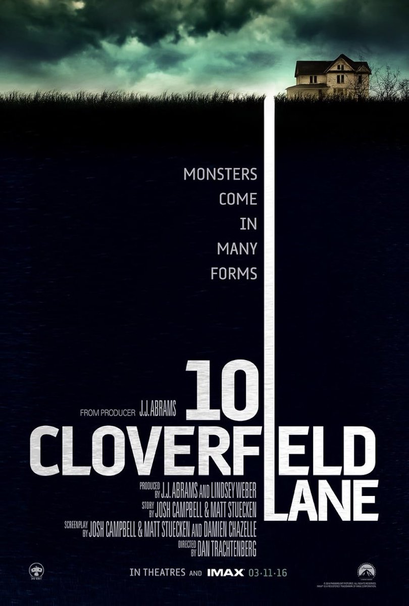 #NowWatching 10 Cloverfield Lane (2016)

John Goodman has put in some awesome performances over the years but this one was stellar. 🤌