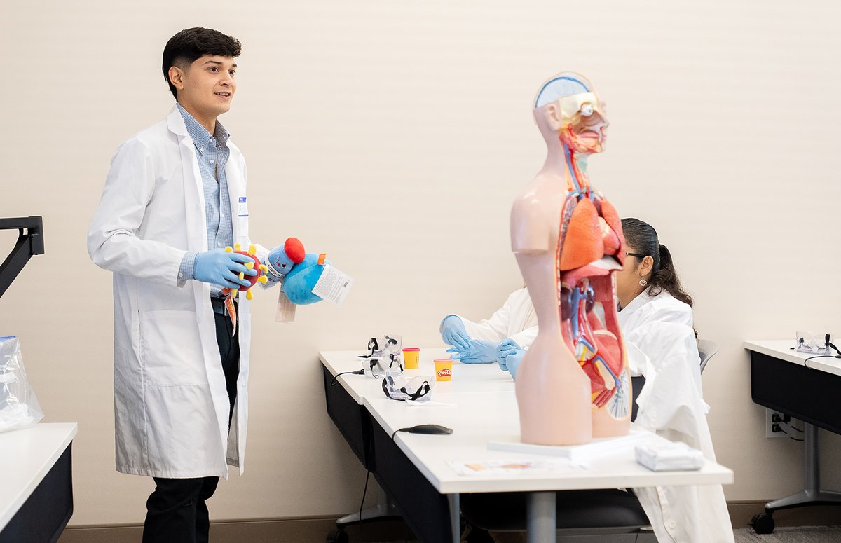 Andres “Andy” Garza Jr., a junior biomedical sciences major at Texas A&amp;M University Higher Education Center at McAllen, has built his life around helping others — a commitment shaped by personal tragedy, and strengthened through science.

Read more at [link].

#TAMUVetMed