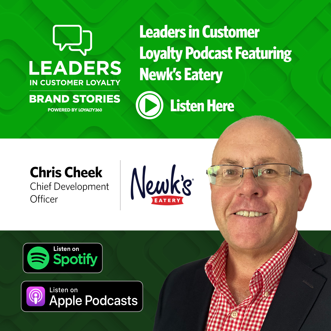 Loyalty360's tweet image. Now Live! ✨

In our latest Leaders in Customer Loyalty: Brand Stories, Newk’s Eatery shares how fresh flavor + genuine hospitality drive lasting loyalty. 

Read the full article: ow.ly/3Y5w50Xo2ma

#CustomerLoyalty #FastCasual #NewksEatery