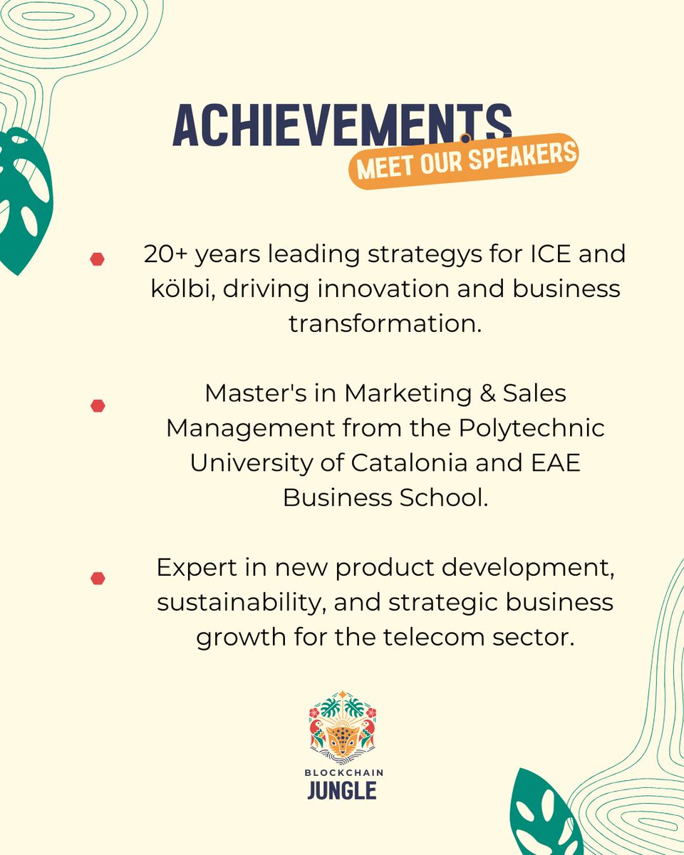 🔥 Jacqueline Morales Monge Takes the Stage at Blockchain Jungle 2025!
The wait is over! Legal expert and blockchain thought leader Jacqueline Morales Monge is joining us for the event that's about to change EVERYTHING.
Get insights into crypto regulation, compliance, and the
