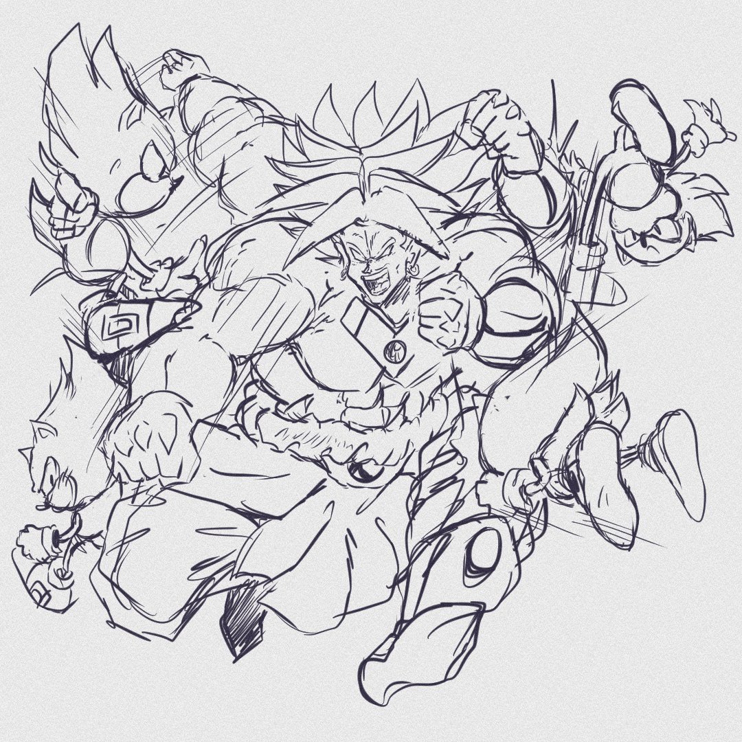 Captain_Ishi's tweet photo. Broly vs Super Sonic! Who wins? o.o' https://t.co/pD0sLeW1Vv