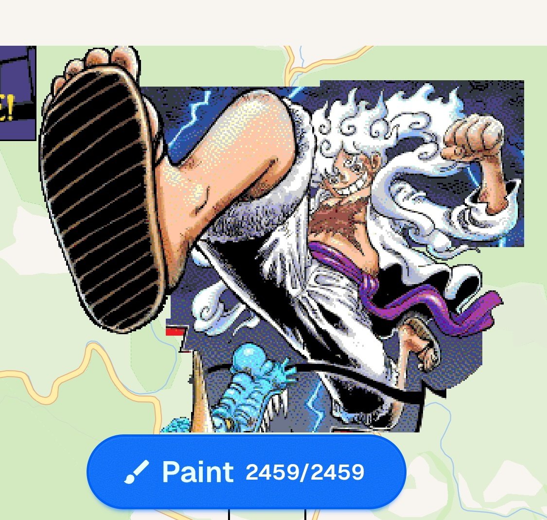 I'm making a pretty big image at Wplace for one person alone but I am enjoying so much

I know that the hype for it has passed but I'm still there