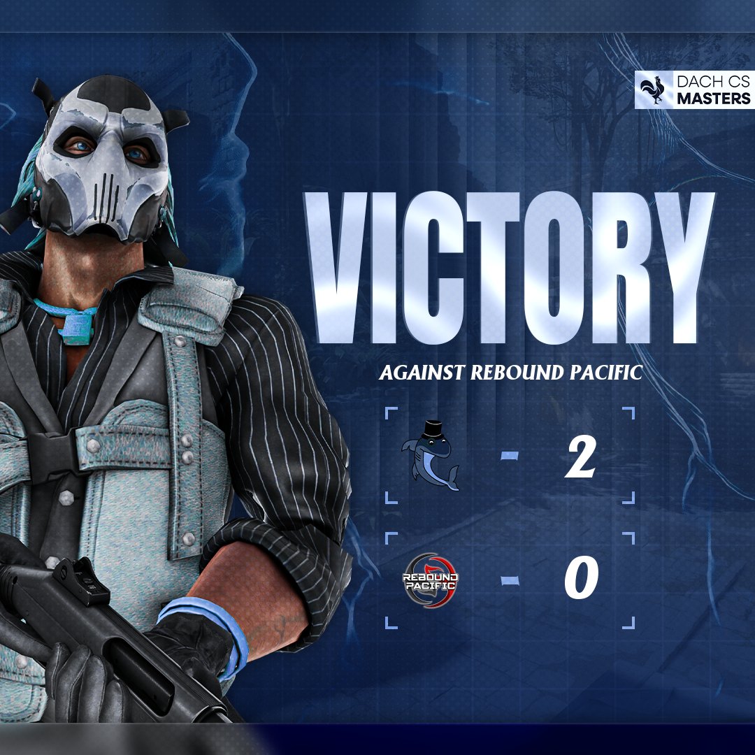 2:0 Sieg gegen <a href="/reboundcomgg/">Rebound Gaming</a>  Pacific!

Die Haie bleiben souverän und lassen keine Zweifel offen. 🦈🔥

Damit haben wir uns für die Playoffs zur Spielklasse 3 registriert!  💪🌊

Am Samstag gehts dann um den ersten Platz!

#GoSharks #beElegant