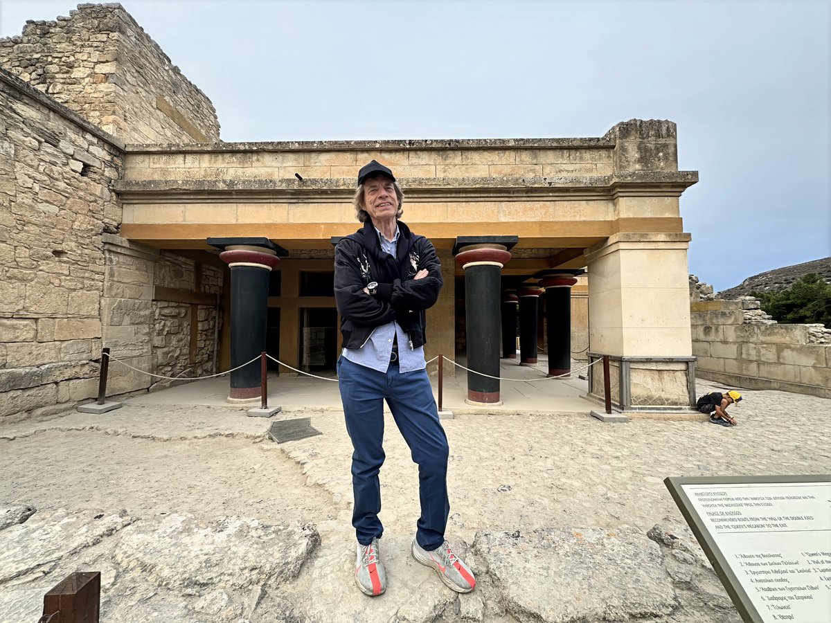 MickJagger's tweet image. Somewhere on the Med…but where?