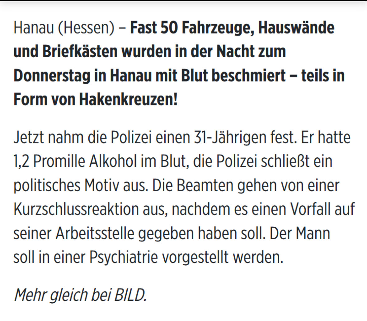 Herr Nouripour <a href="/nouripour/">Omid Nouripour</a> aufgepasst ! Zu früh gehetzt. Ihr habt alle ein Nasi Syndrom 🤯
